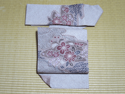 総絞り作り名古屋帯